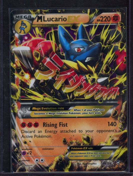 M Lucario Ex 55/111 Raw