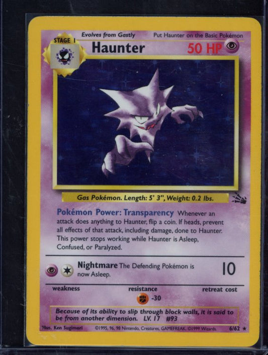 Haunter 6/62 Raw