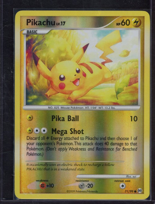 Pikachu LV.17 71/99 Raw