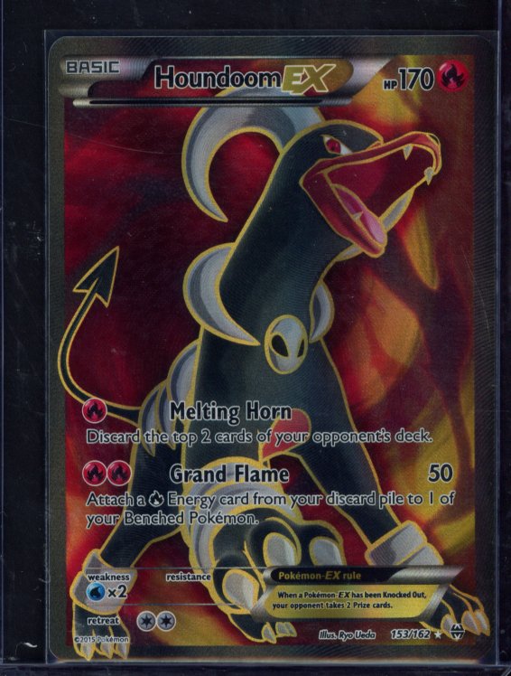 Houndoom Ex 153/162 Raw