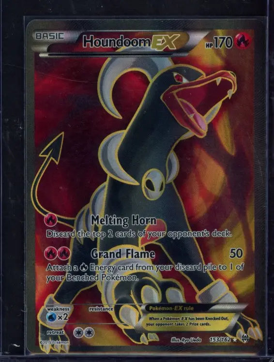 Houndoom Ex 153/162 Raw - RookieLegends
