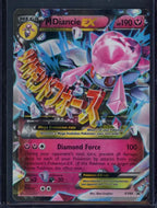M Diancie Ex XY44 Raw - RookieLegends