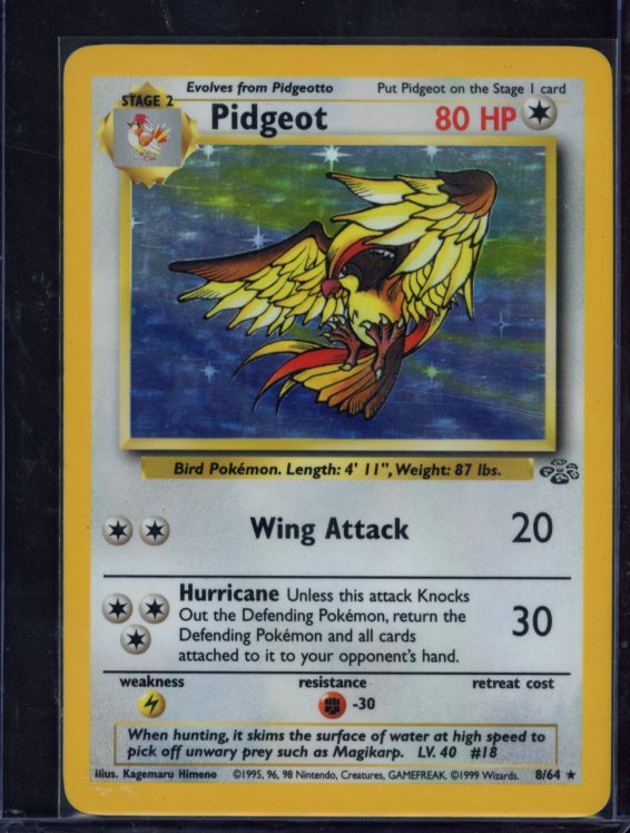 Pidgeot 8/64 Raw