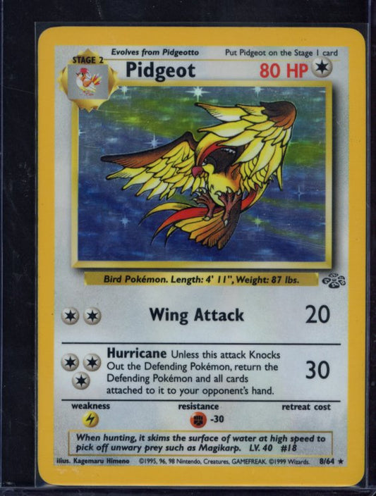 Pidgeot 8/64 Raw