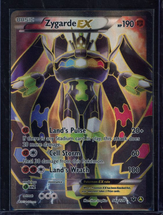 Zygarde Ex 54a/124 Raw