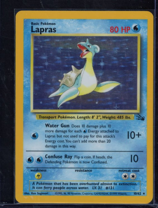 Lapras 10/62 Raw