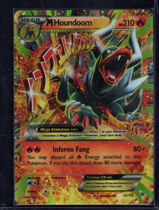 M Houndoom Ex 22/162 Raw