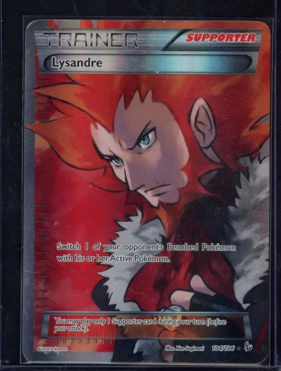 Lysandre 104/106 Raw - RookieLegends