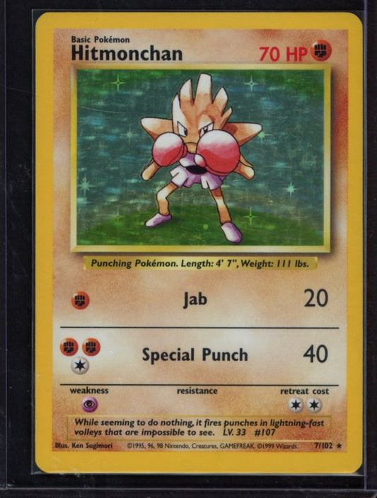 Hitmonchan 7/102 Raw