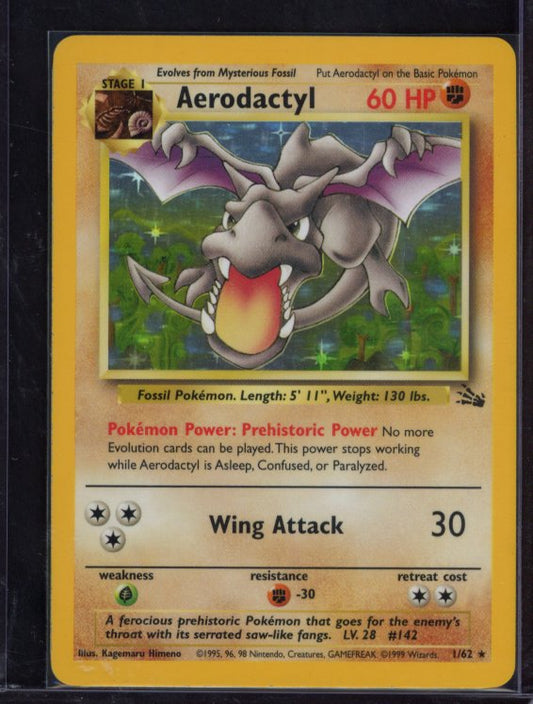 Aerodactyl 1/62 Raw