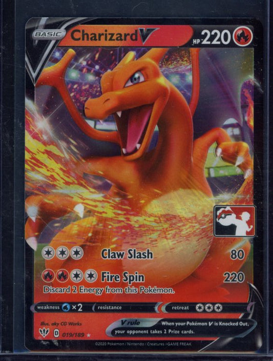 Charizard V 019/189 Raw