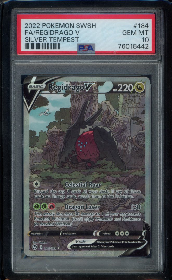 Regidrago V 184/195 PSA 10