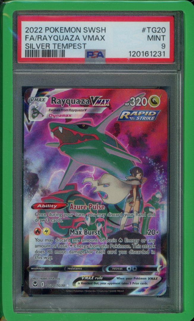 Rayquaza Vmax TG20/TG30 PSA 9