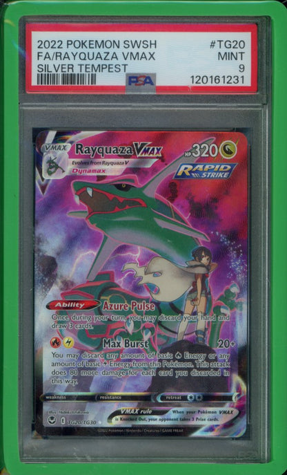 Rayquaza Vmax TG20/TG30 PSA 9