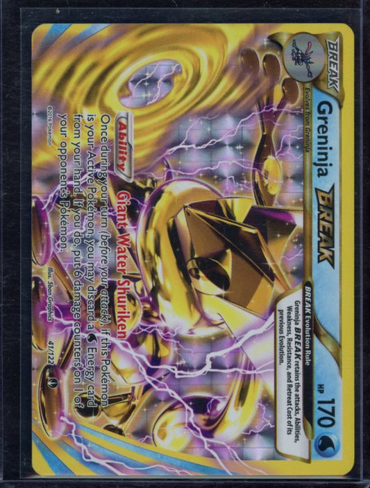 Greninja BREAK 41/122 Raw