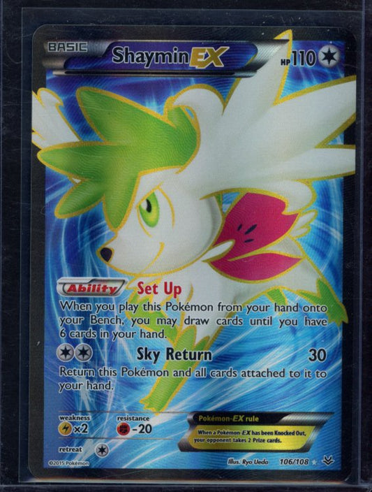 Shaymin Ex 106/108 Raw