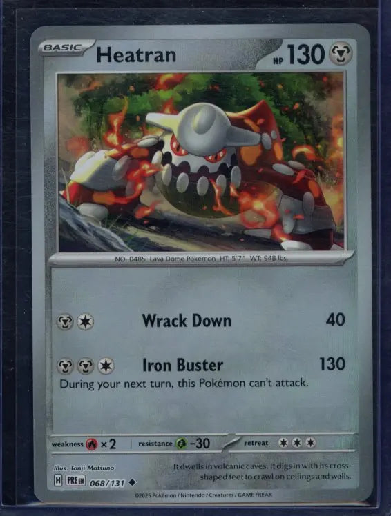 Heatran 068/131 Raw - RookieLegends