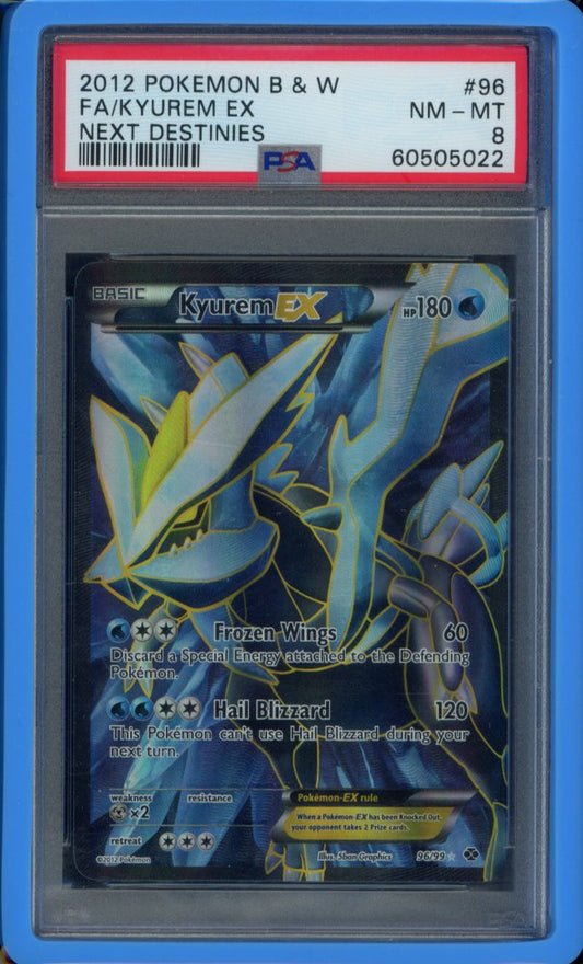 Kyurem Ex 96/99 PSA 8