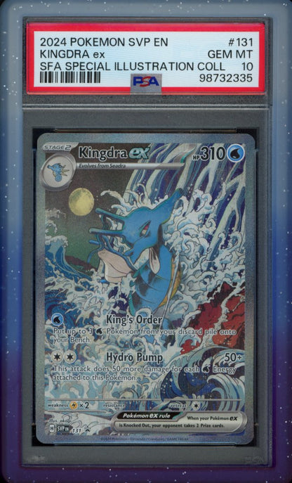 Kingdra Ex 131 PSA 10