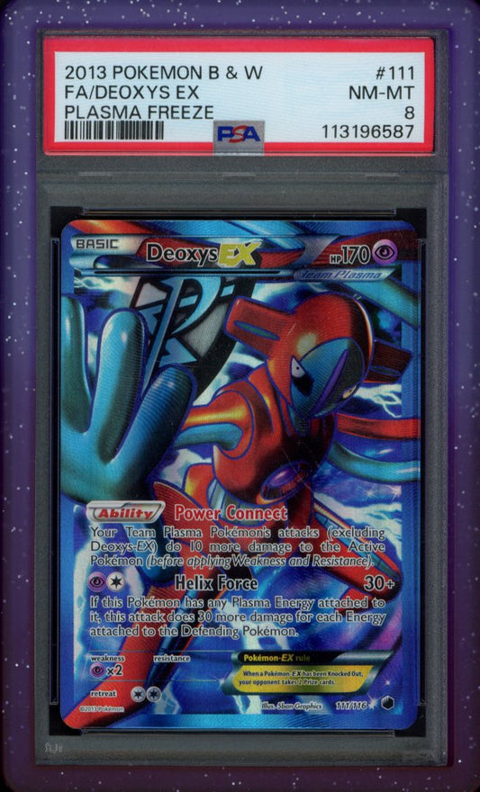Deoxys Ex 111/116 PSA 8