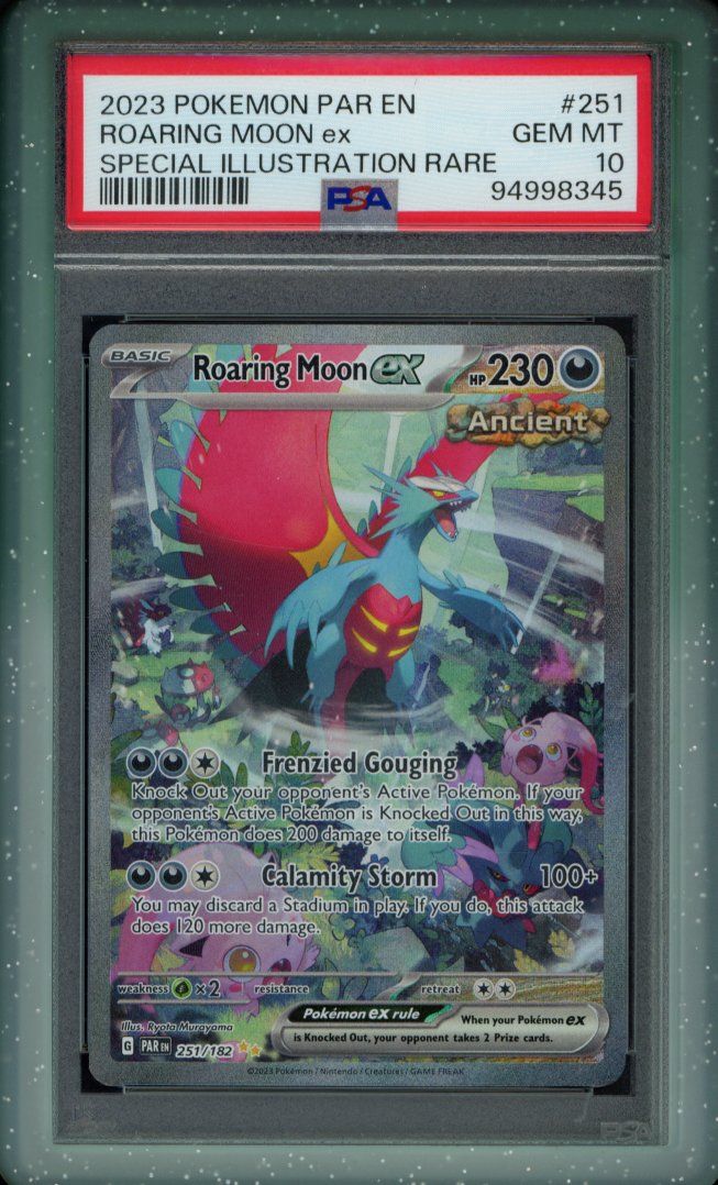 Roaring Moon Ex 251/182 PSA 10