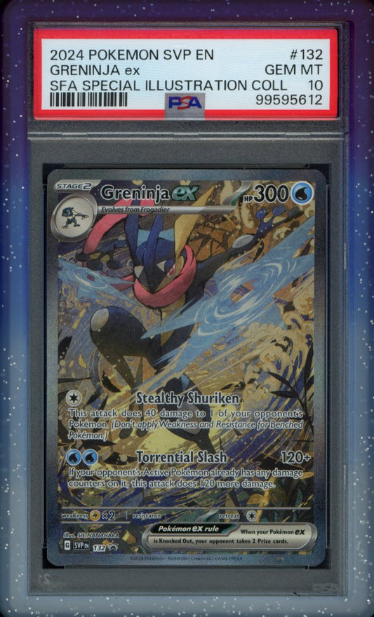 Greninja Ex 132 PSA 10