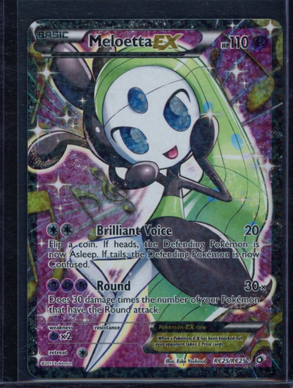 Meloetta Ex RC5/RC25 Raw
