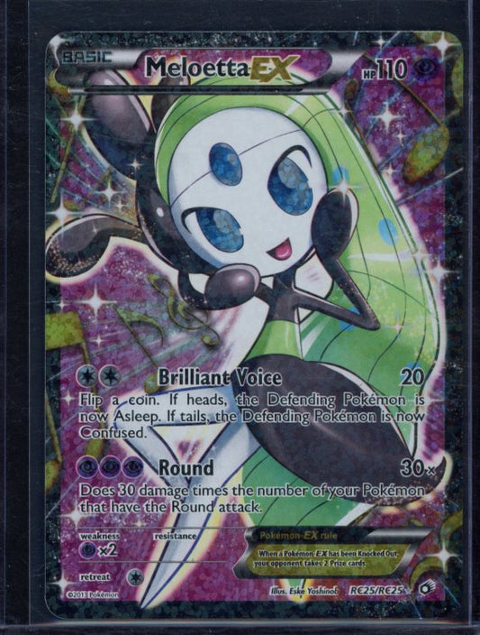 Meloetta Ex RC5/RC25 Raw