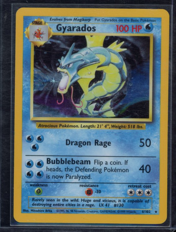 Gyarados 6/102 Raw
