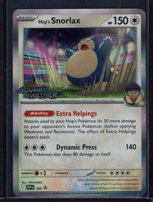 Hop's Snorlax 184 Raw