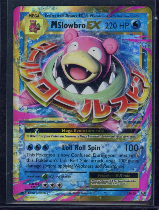 M Slowbro Ex 27/108 Raw