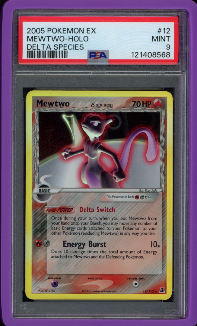 Mewtwo 12/113 PSA 9