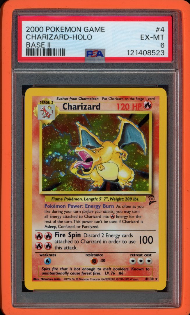 Charizard 4/130 PSA 6