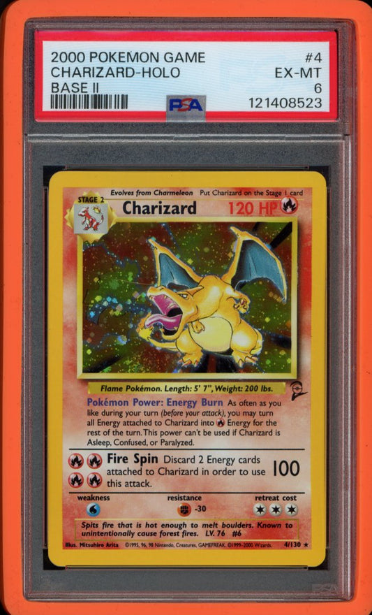 Charizard 4/130 PSA 6