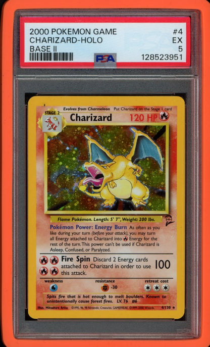Charizard 4/130 PSA 5