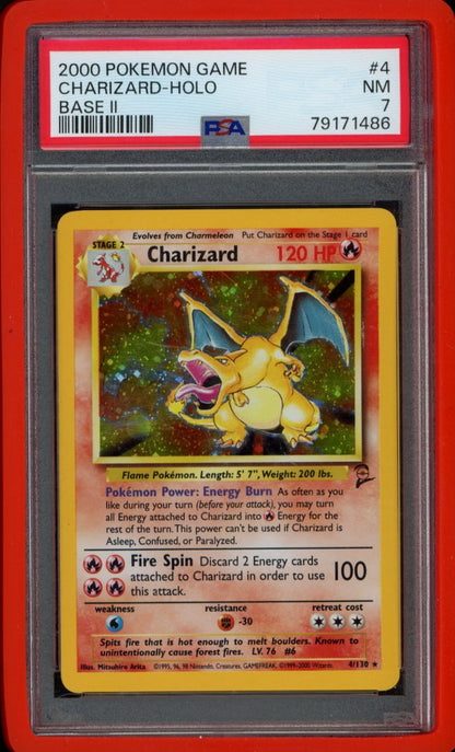 Charizard 4/130 PSA 7