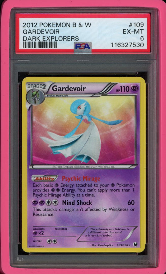 Gardevoir 109/108 PSA 6