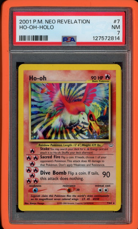 Ho-Oh 7/64 PSA 7
