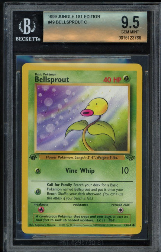 Bellsprout 1 St Edition 49/64 BGS 9.5
