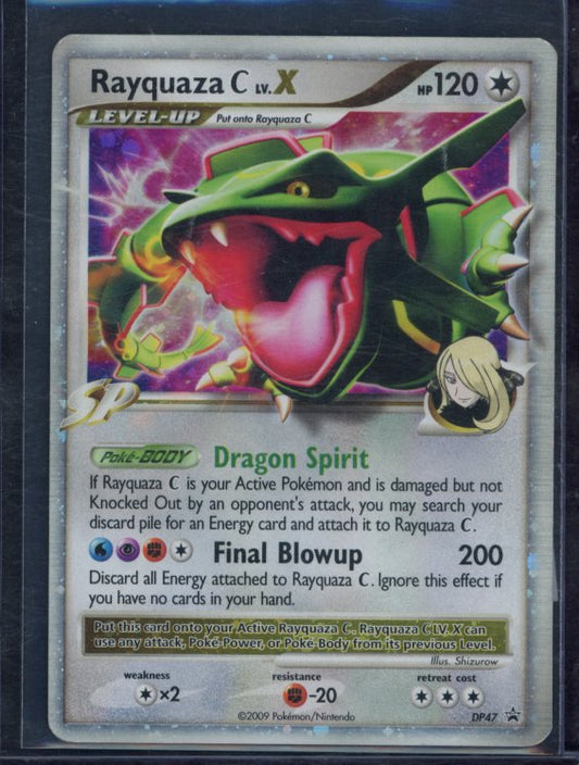 Rayquaza C LV.X DP47 Raw