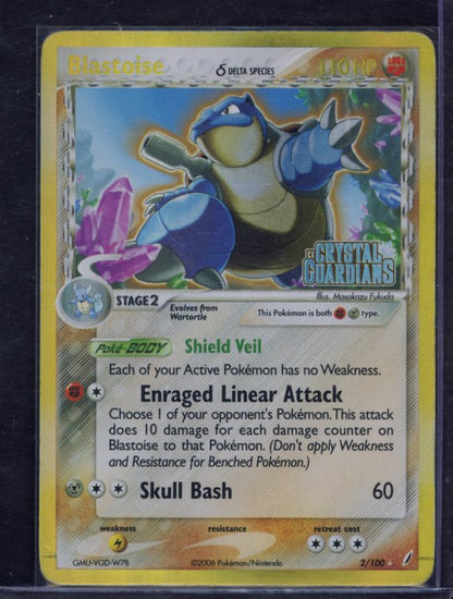 Blastoise 2/100 Raw