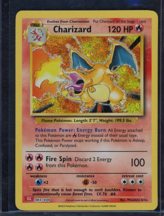Charizard 003/034 Raw