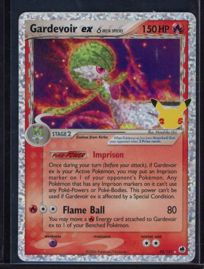 Gardevoir Ex 93/101 Raw