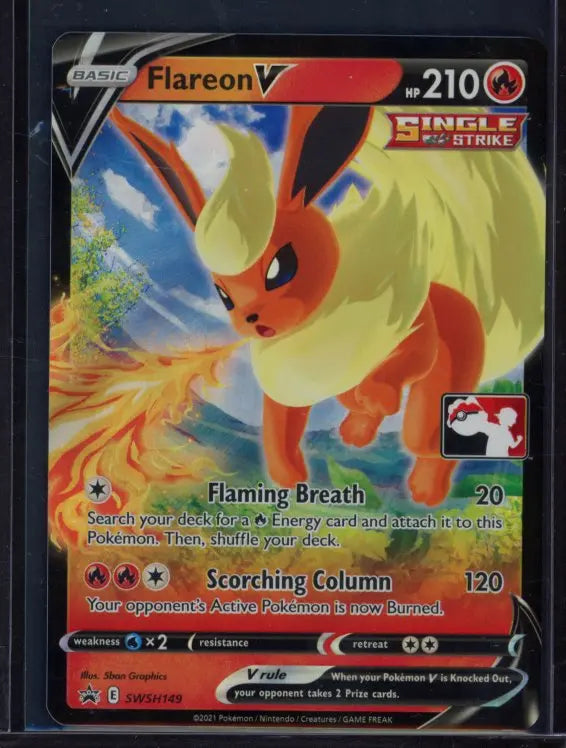 Flareon V SWSH149 Raw - RookieLegends