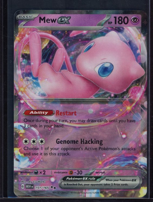 Mew Ex 151/165 Raw