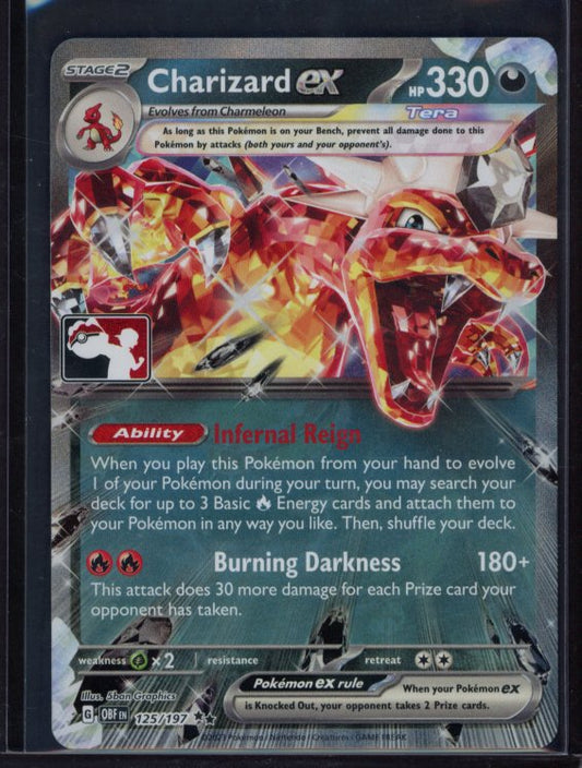 Charizard Ex 125/197 Raw