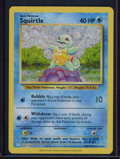 Squirtle 001/031 Raw