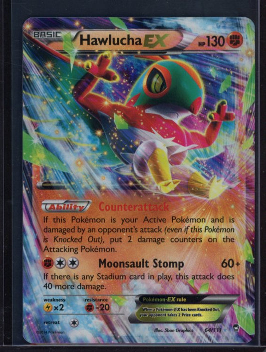 Hawlucha Ex 64/111 Raw
