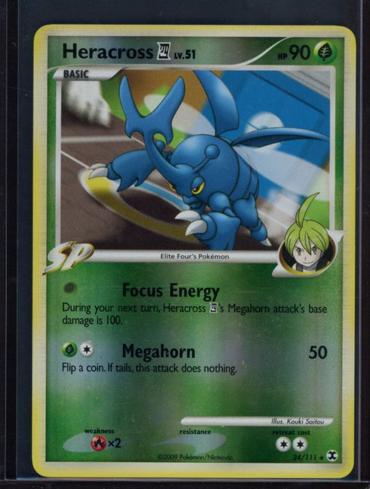 Heracross LV.51 Reverse Holo 24/111 Raw