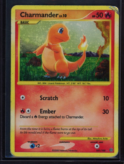 Charmander LV.10 101/100 Raw